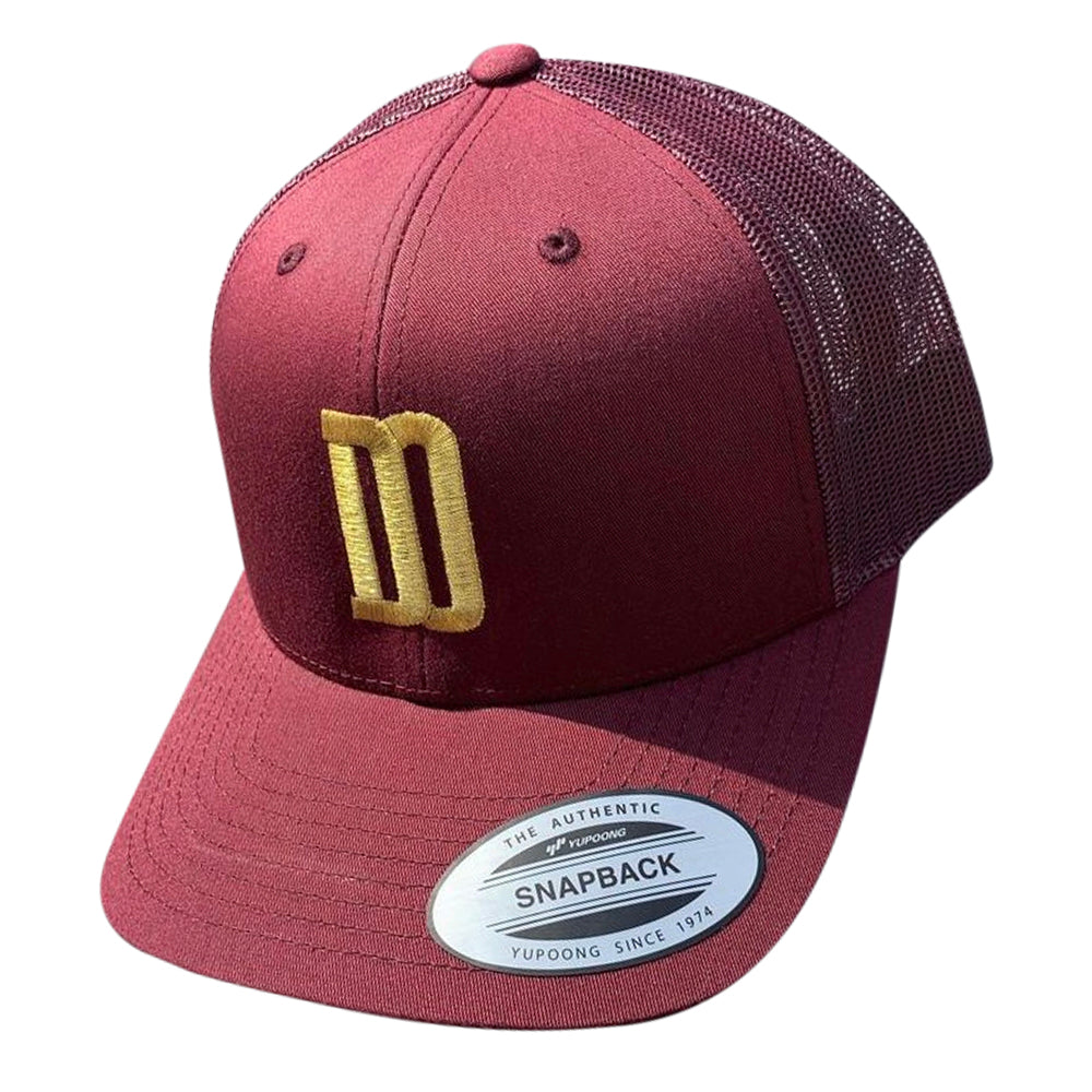 Maroon Trucker